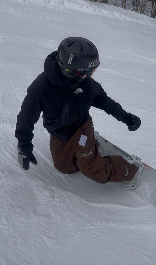 BAGGY SNOWPANTS BROWN