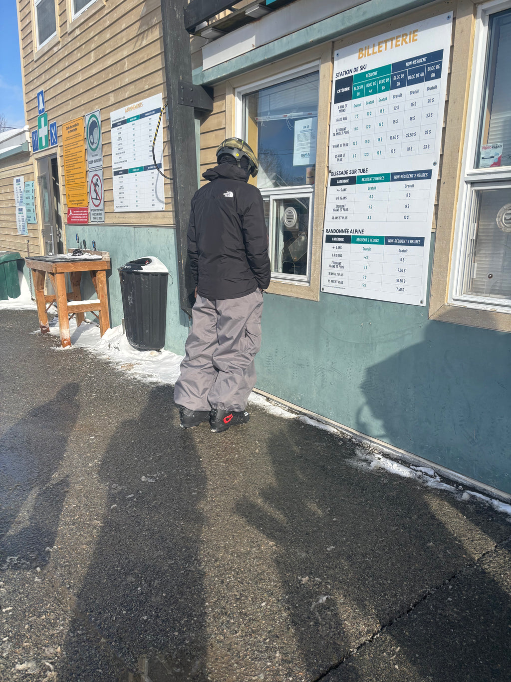 BAGGY SNOWPANTS GRAY